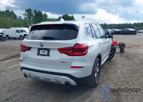 2021 BMW X3 xDrive30I z USA, uszkodzony, nr VIN 5UXTY5C06M9F81764